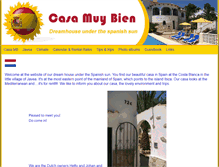 Tablet Screenshot of casamuybien.com